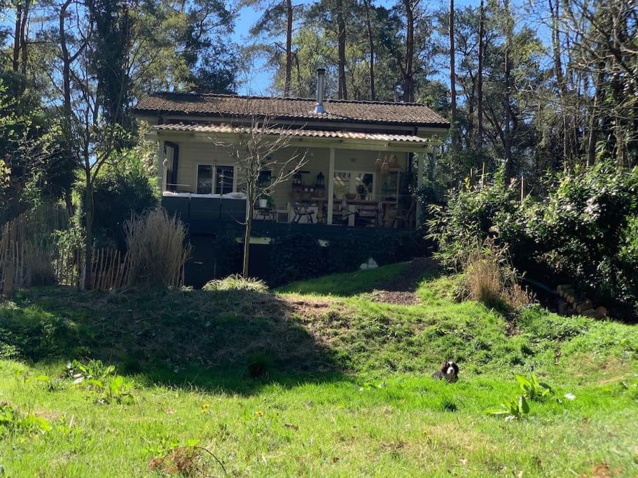 Comfortable Chalet In A Unique Location In Forest Essen 外观 照片